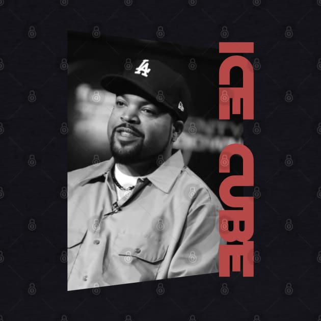 ice cube oldschool - monochrome style by BUBBLEMOON